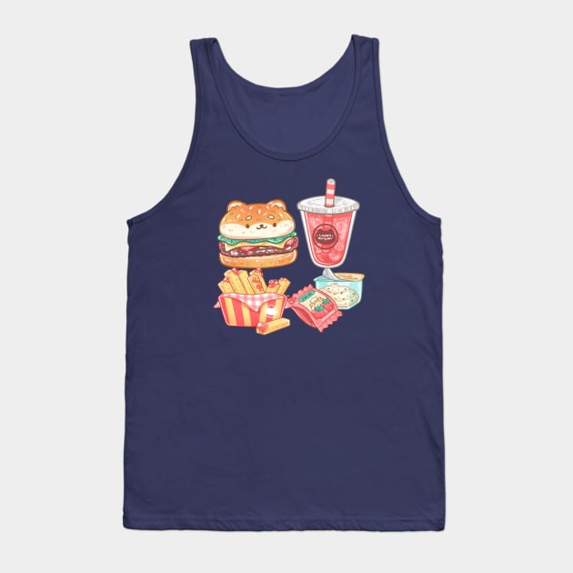 Shiba Combo Tank Top by Kukoo.Kat